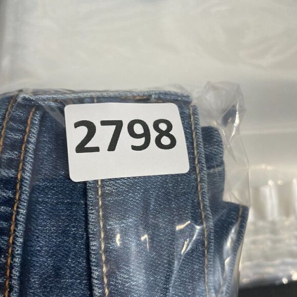 Levi's 515 Jeans Women 16 Blue Dark Wash Casual Bootcut Denim - Picture 10 of 10
